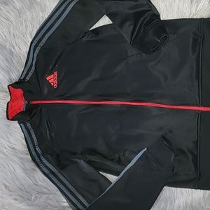 Adidas Boys Zip Up Jacket